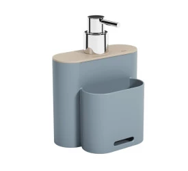 Dispenser 500Ml Coza Flat Azul 170023335