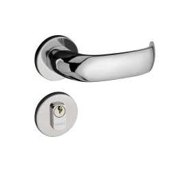 Fechadura Pado Externa ZM Contemporanea ROS 500-90E Cromado