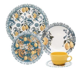 APARELHO DE JANTAR/CHA OXFORD 20PÇS SICILIANO AY20-5609
