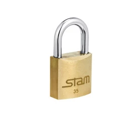 Cadeado Stam 35mm Zamac Latonado