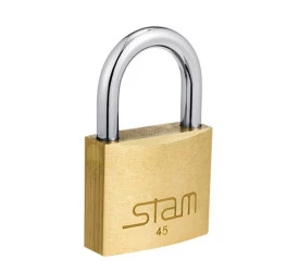 Cadeado Stam 45mm Zamac Latonado