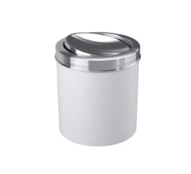 Lixeira Com Tampa Basic Inox Coza 5,4L Bc