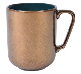 CANECA KERAMIE EM CERAMICA 350ML VERDE