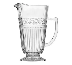 Jarra L'Hermitage Republic Em Vidro Com Pé 1,2l