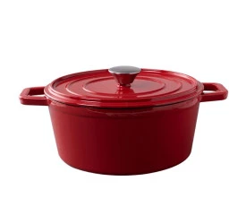 Caçarola Brinox Saute Vermelha 26x12,2cm 4,8l