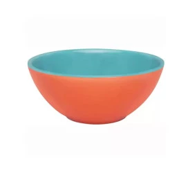 Tigela Oxford Pequena 600ml Verde/Laranja 