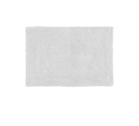 Tapete de Algodão Uzoo Retangular Branco 40X60Cm