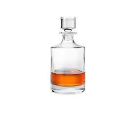 Garrafa para Whisky Fracalanza Old Blend Em Cristal 850Ml