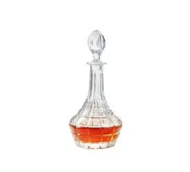 Garrafa para Whisky Fracalanza Old Blend Em Cristal 650ml