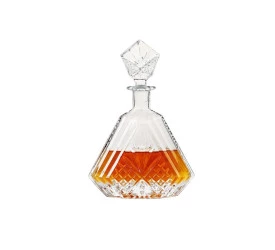 Garrafa para Whisky Fracalanza Old Blend Em Cristal 630Ml