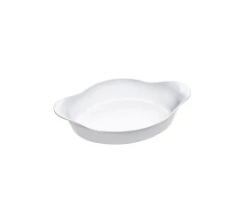 TRAVESSA MARINEX OPALINE OVAL PEQUENA 600ML