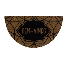 Capacho Fibra de Coco Uzoo Grade Preto ML 0300722473