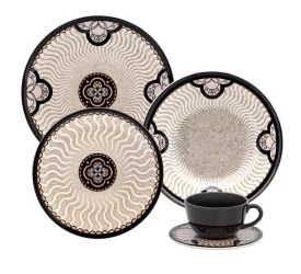 Aparelho de Jantar/cha Oxford Mediterrâneo 20pçs