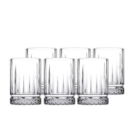 Jogo de 6 Copos P/ Shot L´hermitage Elysia Vidro 60ml 6,5Cm