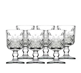 Jogo de 6 Taças P/ Licor Pasabahçe Timeless Vidro 60 Ml 9Cm