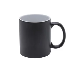 Caneca de Porcelana Lyor Luminus Preta 350ml