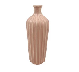 Vaso Btc de Cerâmica Rosa