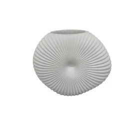Vaso Btc de Vidro Branco