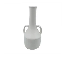 Vaso Btc de Cerâmica Branco Dl0108