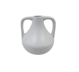 Vaso Btc de Cerâmica Branco