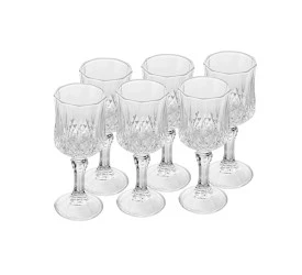 Conjunto 6 Tacas Lyor Vidro P/licor Diamante 60ml 6551