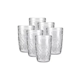 Jogo de Copos Nadir P/suco Sm Aurora 270ml 6 Un. J1160/823