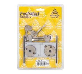 Fechadura Alianca Trava Seg Blister Dupla F2000 Bl