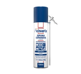 Espuma Expansiva Kisafix Em Aerossol 480g/500ml 