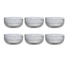 Jogo de 6 Bowls L'Hermitage Republic Em Cristal 345ml
