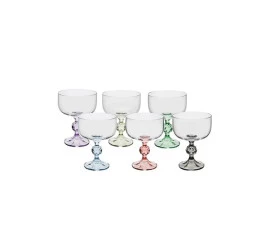 Conjunto 6 Tçs Bohemia Sobremesa Claudia Cristal 200ml clr. 