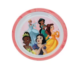 Prato Fundo Yangzi Melamine Princesas 21cm