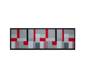 Passadeira Uzoo Cozinha 140x44cm Geométrico