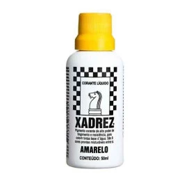 Corante Xadrez Amarelo Liquido 50G
