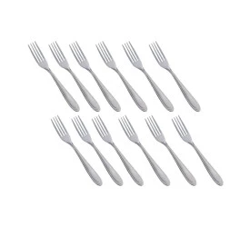 Kit 12 Peças Gp Inox Garfo Mesa Star