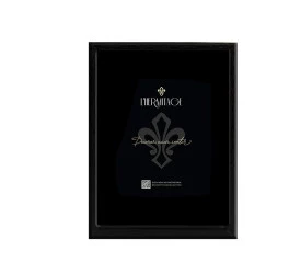 Porta Retrato L'Hermitage Frame Em Mdf 10x15cm Preto