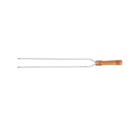 Espeto Mor Aluminio Duplo 90Cm