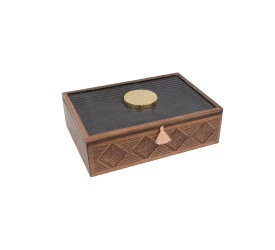 Caixa Decorativa Yangzi Madeira 16x24 27102