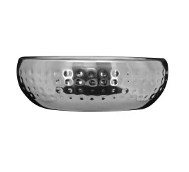 Centro de Mesa Yangzi Inox Martelado 25cm