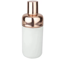 Coqueteleira Fracalanza Drink Station 500ml Branca C/ Cobre