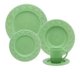 Aparelho de Jantar/chá Oxford 20pcs - M. Order - Salvia
