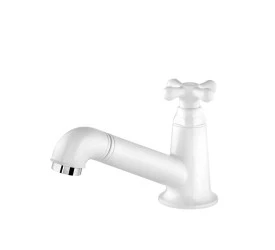Torneira Viqua De Mesa Para Banheiro Maruja Branco