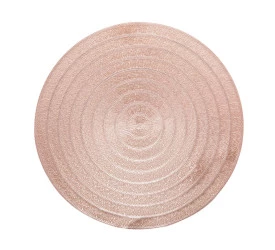 Lugar Americano Lyor de Plastico Espiral Rose 38cm 1514