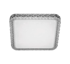 Plafon Blumenal Shine Led Quad 280mm Acrílico Liso 18w