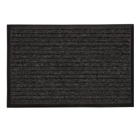 Tapete Duo Kapazi 70x100cm Preto Borda Unik