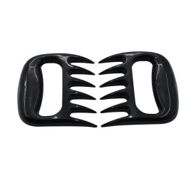 Jogo de 2 Garras para Carne Easy Grill Preto 