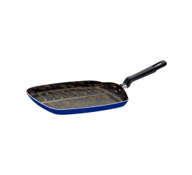 Bistequeira Tramontina 26cm Groovy Azul Antiaderente