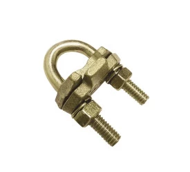 Grampo P/ Haste Terra Bronze Padrão Copel C/01