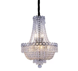 Pendente Taschibra Império 400 Cristal Transparente 15050836