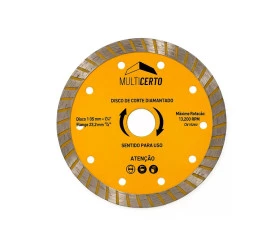 Disco Turbo Multicerto Com Reforço 115Mmx2.0Mm