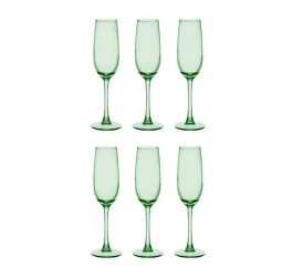 Jogo de Taça P/ Champagne Lyor Cgourmet Vd Vidro 200Ml 6 Un